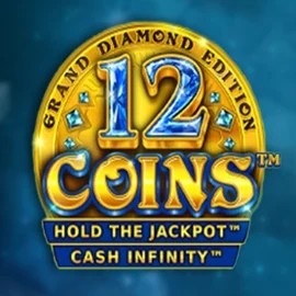 12 Coins Grand Diamond Edition slot icon by Wazdan, available at Rizzio Casino