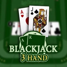 Blackjack 3H (Habanero) logo by Habanero at Rizzio Casino