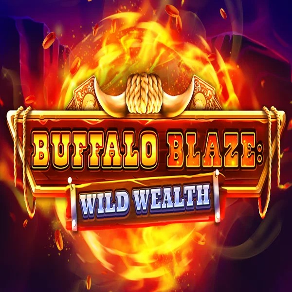 Slots logo of Buffalo Blaze Wild Wealth from OctoPlay at Rizzio Casino