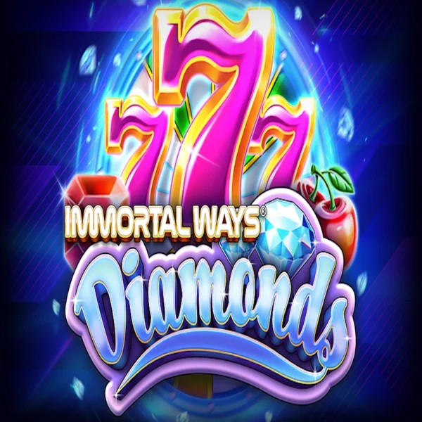 Immortal Ways Diamonds by RubyPlay, showcased at rizzio-nl.com – game logo