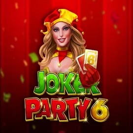 Joker Party 6 casino game by Greentube – featured logo at Rizzio Casino