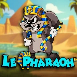 Le Pharaoh online game logo by Hacksaw Gaming on rizzio-nl.com