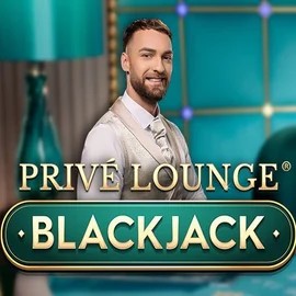 Live Casino logo of Privé Lounge Blackjack from Pragmatic Play at Rizzio Casino